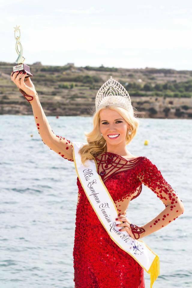 Lenka Josefiova se stala Miss European Tourism 2015 na Malte!